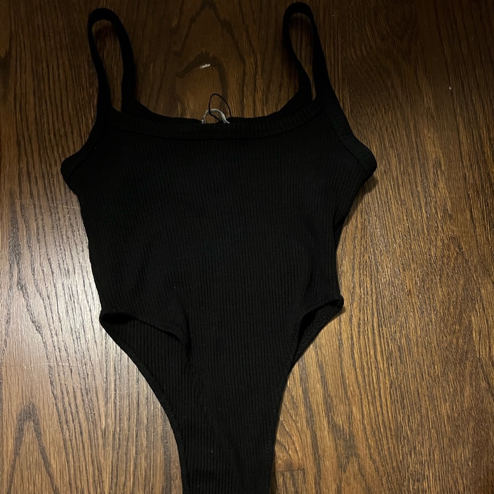 Zara black bodysuit